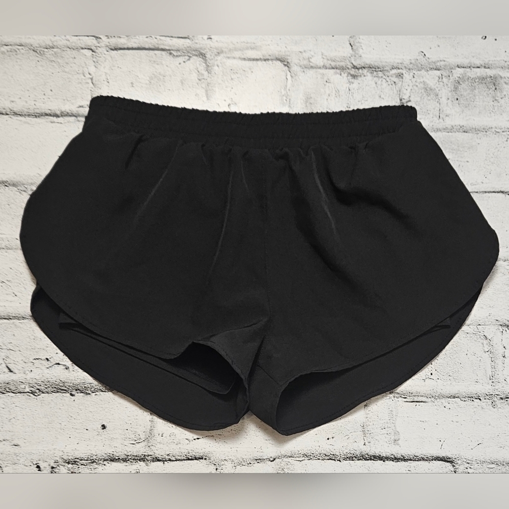 SHEIN Black Athletic Running Shorts Athleisure Lounge Size Large